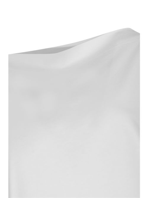 T-shirt Clotilde in jersey di cotone Bianco Liviana Conti | L6SW64A01-0